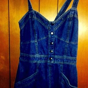 Denim dress